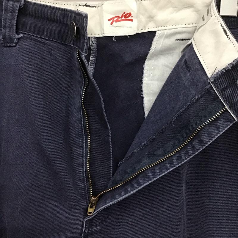 ディッキーズ Dickies パンツ ワークパンツ、ペインターパンツ ワークパンツ ワイドパンツ カジュアルパンツ L 無地 紺 / ネイビー /  メンズ USED 古着 中古 10126430