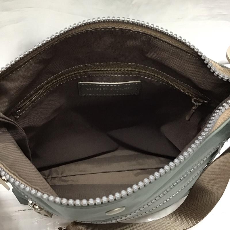 シャルルジョルダン CHARLES JOURDAN ショルダーバッグ ショルダーバッグ ロゴ、文字 水色 / ライトブルー / レディース USED 古着 中古 10115845