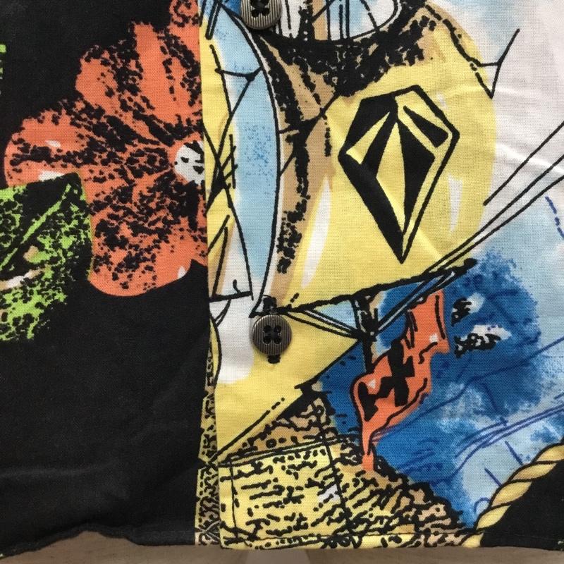 ボルコム VOLCOM シャツ、ブラウス 半袖 半袖シャツ カラーシャツ 半袖カットソー プリントシャツ S プリント マルチカラー / マルチカラー /  メンズ USED 古着 中古 10109001