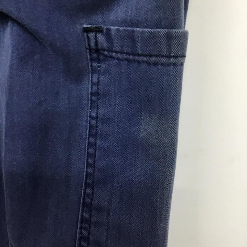 古着 USED パンツ ワークパンツ、ペインターパンツ ミリタリーパンツ ワイドパンツ 48 無地 紺 / ネイビー /  メンズ USED 古着 中古 10126435