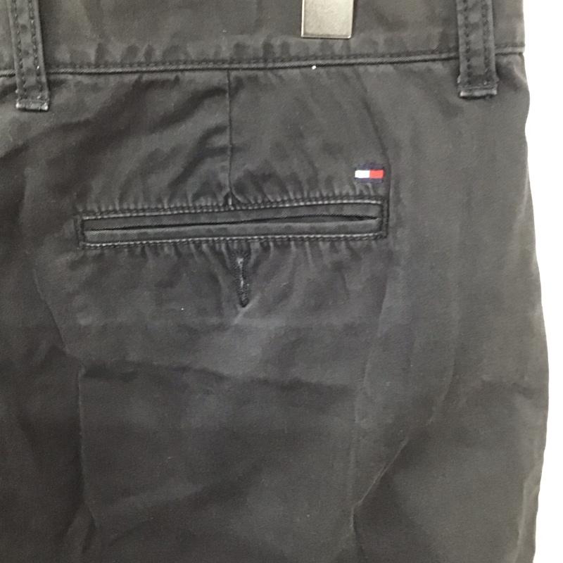 トミーヒルフィガー TOMMY HILFIGER パンツ ワークパンツ、ペインターパンツ ワークパンツ ワイドパンツ カジュアルパンツ チノパン 36 無地 黒 / ブラック / メンズ USED 古着 中古 10137202