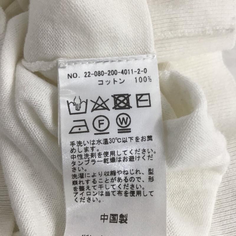 スピック&スパン Spick & Span ニット、セーター 半袖 22-080-200-4011 フレアフレンチスリーブプルオーバーニット 無地 白 / ホワイト / レディース USED 古着 中古 10133350