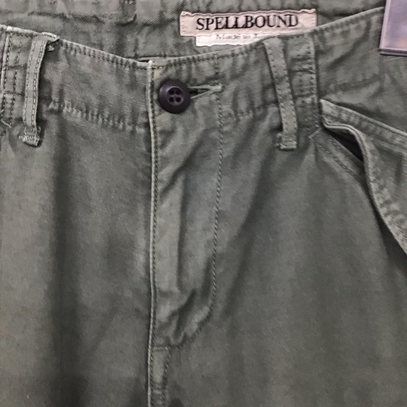 スペルバウンド SPELLBOUND パンツ ワークパンツ、ペインターパンツ カーゴパンツ ミリタリーパンツ スリムパンツ 30インチ 無地 カーキ / カーキ / メンズ USED 古着 中古 10131418