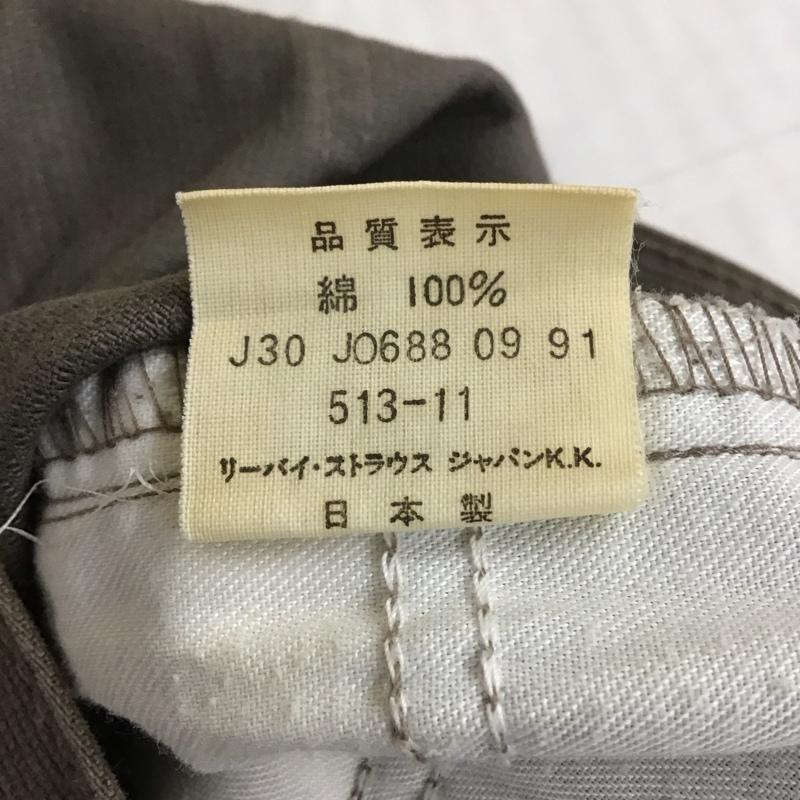 リーバイストラウスアンドコー Levi Strauss & co. パンツ ワークパンツ、ペインターパンツ ワークパンツ ワイドパンツ カジュアルパンツ コーデュロイパンツ 33インチ 無地 茶 / ブラウン / メンズ USED 古着 中古 10116436