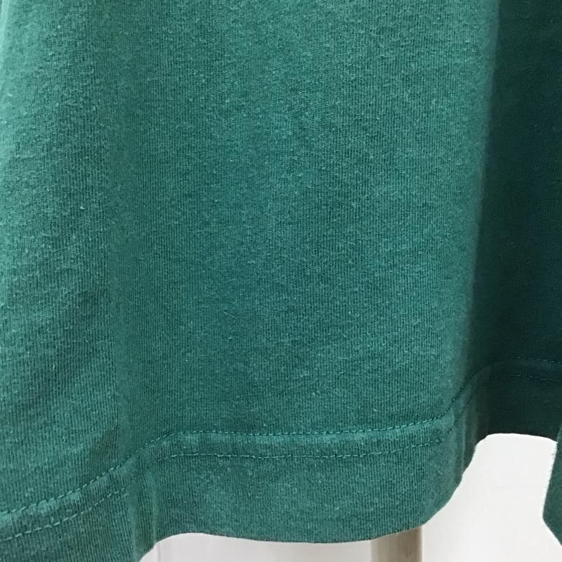 マウジー MOUSSY Tシャツ 半袖 010baq90-5550 MAKINGTSJ 半袖カットソー プリントTシャツ FREE ロゴ、文字 緑 / グリーン / レディース USED 古着 中古 10116317