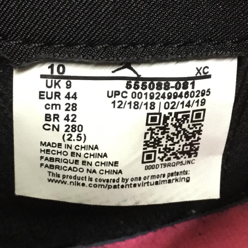 ナイキ NIKE スニーカー スニーカー 555088-081 28.0cm ロゴ、文字 桃 / ピンク / メンズ USED 古着 中古 10110477