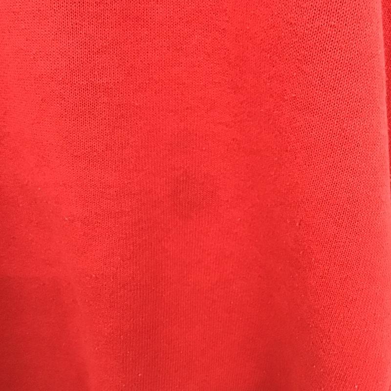 古着 USED トレーナー 長袖 長袖トレーナー スウェット クルーネック リブスウェットカットソー 古着 XL ロゴ、文字 赤 / レッド / レディース USED 古着 中古 10124230