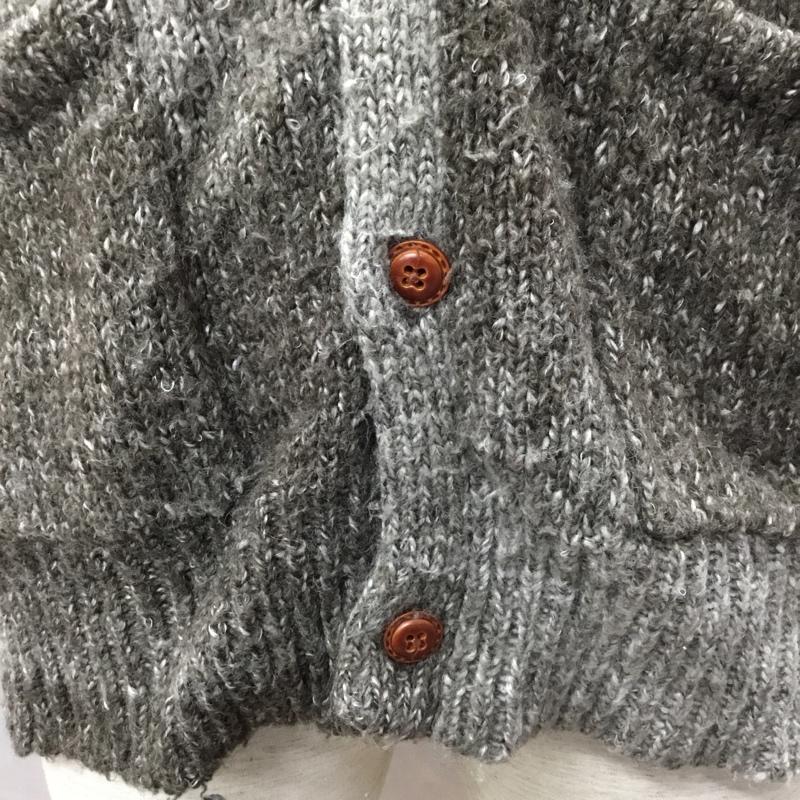 ビームス ハート BEAMS HEART カーディガン 長袖 42-15-0099-819 ショールカラー M 無地 茶 / ブラウン / メンズ USED 古着 中古 10119819