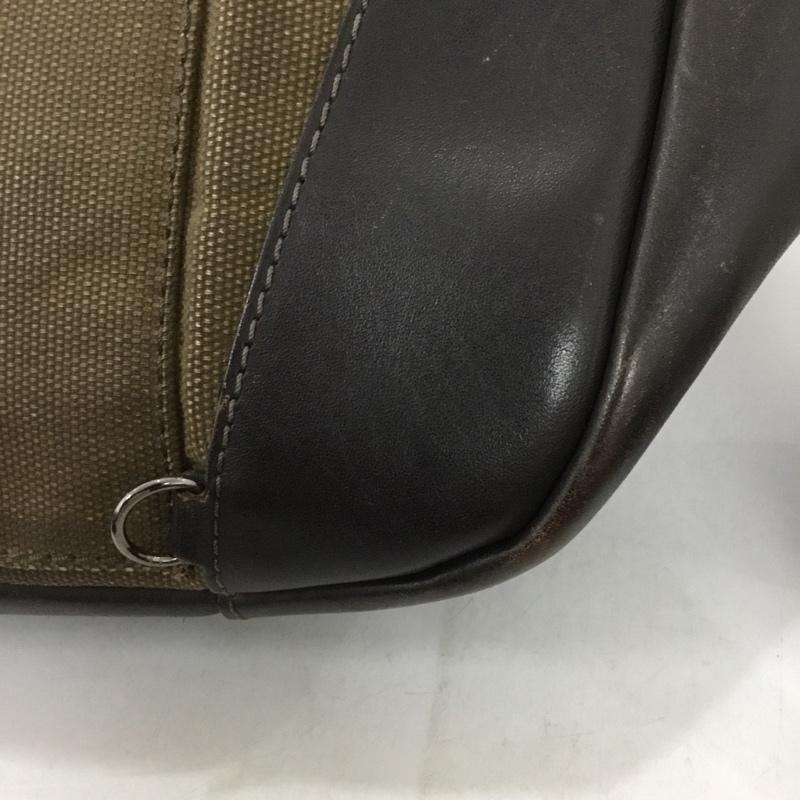 ダンヒル DUNHILL ショルダーバッグ ショルダーバッグ キャンバス 2WAY 無地 茶 / ブラウン / メンズ USED 古着 中古 10133249