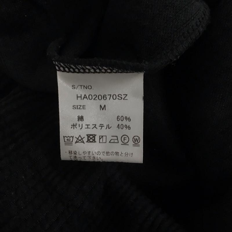 ハレ HARE カットソー 長袖 長袖カットソー 無地カットソー クルーネック M 無地 黒 / ブラック / メンズ USED 古着 中古 10146823