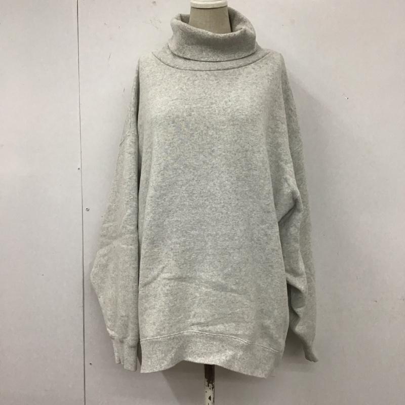 フリークスストア FREAK S STORE トレーナー 長袖 FREE 無地 灰 / グレー / レディース USED 古着 中古 10111407