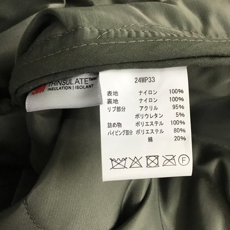 古着 USED ジャケット、上着 ジャンパー、ブルゾン MIL-L-27546 ミリタリー キルティング ライナーブルゾン M 無地 カーキ / カーキ / メンズ USED 古着 中古 10119681