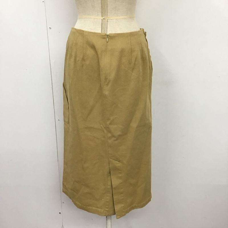 スライ SLY セットアップ セットアップ 030BS430-0920 STITCH WORK ROUNDISH JK ミディスカート ペンシルシルエット 1 無地 ベージュ / ベージュ / レディース USED 古着 中古 10112955