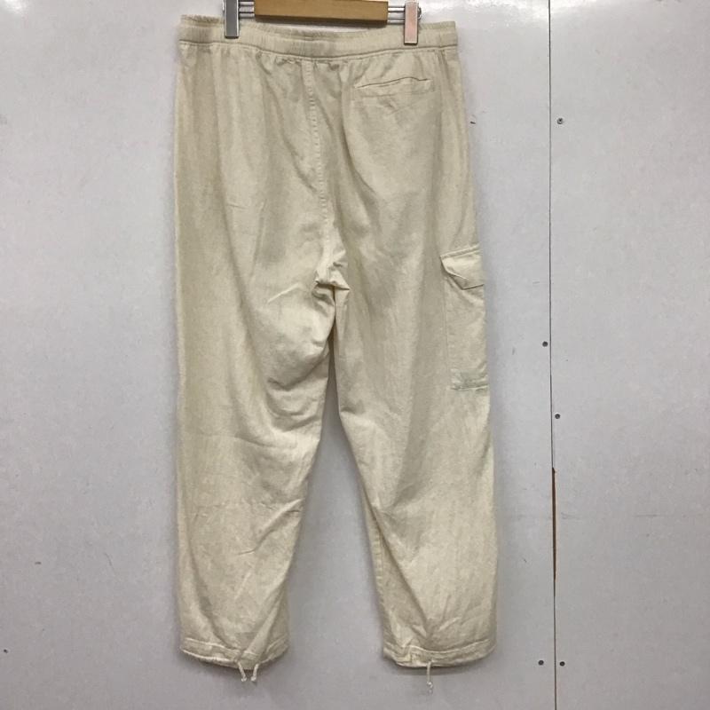 ノースノーネーム NORTH NO NAME パンツ ワークパンツ、ペインターパンツ ワークパンツ ワイドパンツ カジュアルパンツ カーゴパンツ XL 無地 アイボリー / アイボリー / メンズ USED 古着 中古 10138587