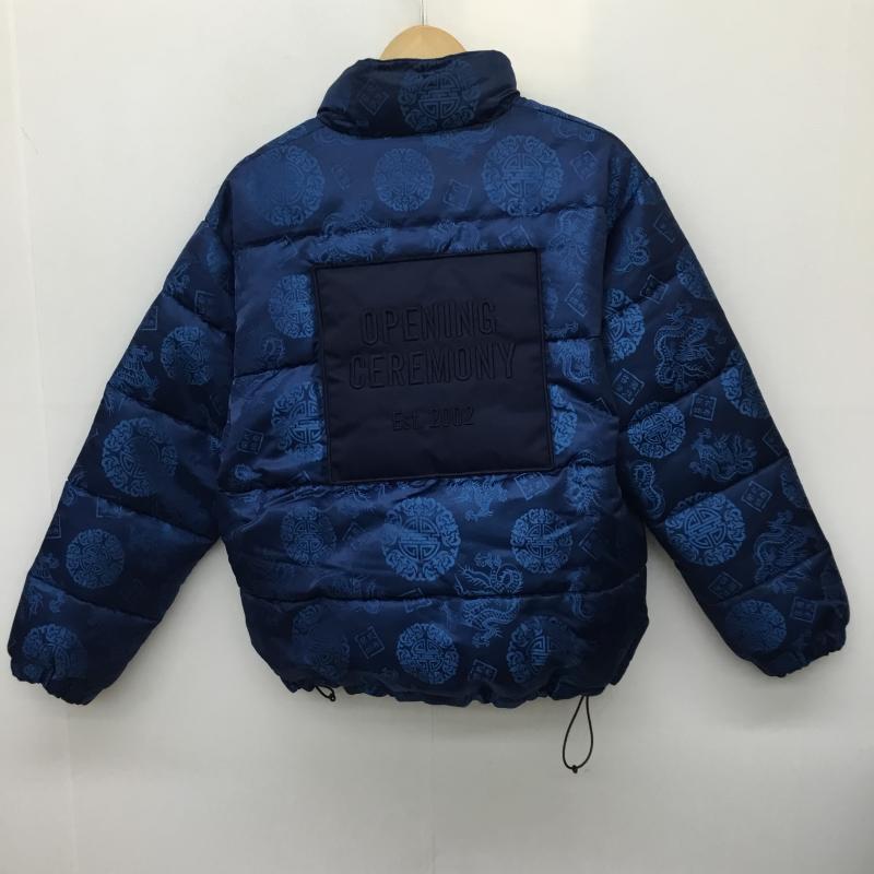 エックスガール X-girl ジャケット、上着 ジャケット、ブレザー 05184508 M 総柄 青 / ブルー / レディース USED 古着 中古 10138070