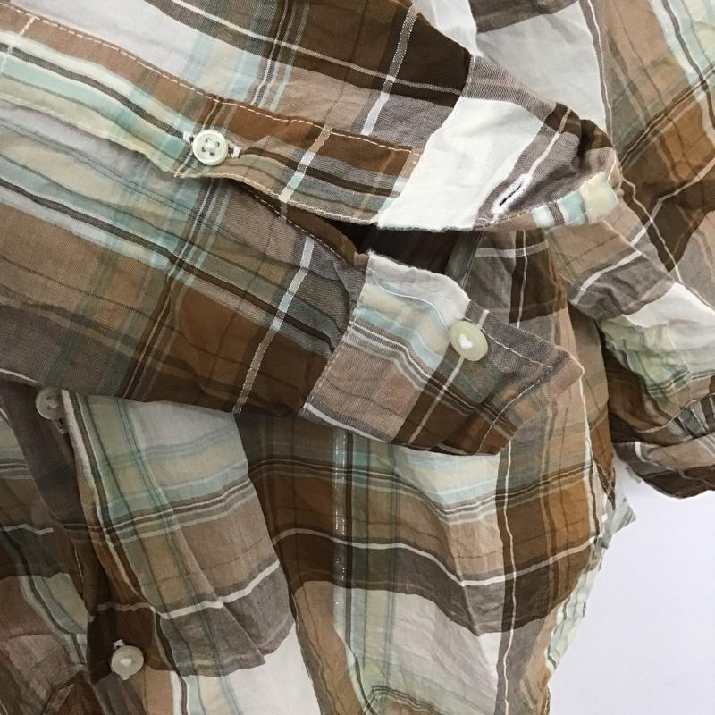 ニコアンド niko and... シャツ、ブラウス 長袖 長袖 3 チェック マルチカラー / マルチカラー / レディース USED 古着 中古 10106860