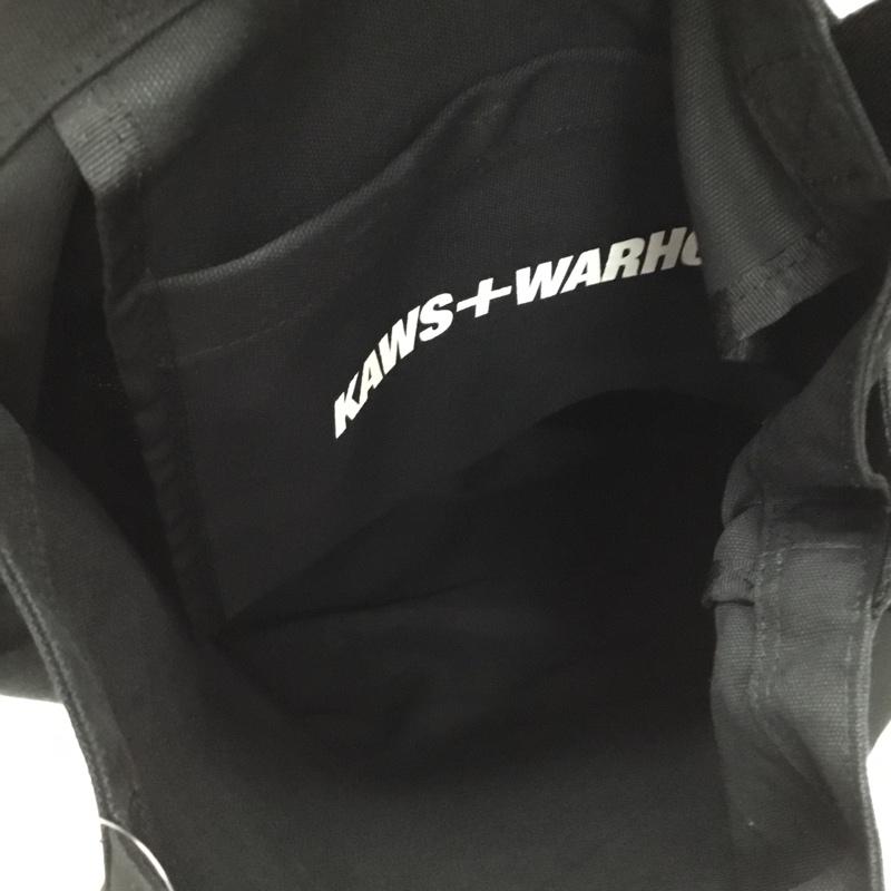 ユニクロ UNIQLO トートバッグ トートバッグ 361-473556 カウズ ウォーホル 2WAYトートバッグ KAWS WARHOL プリント 黒 / ブラック / メンズ USED 古着 中古 10117143