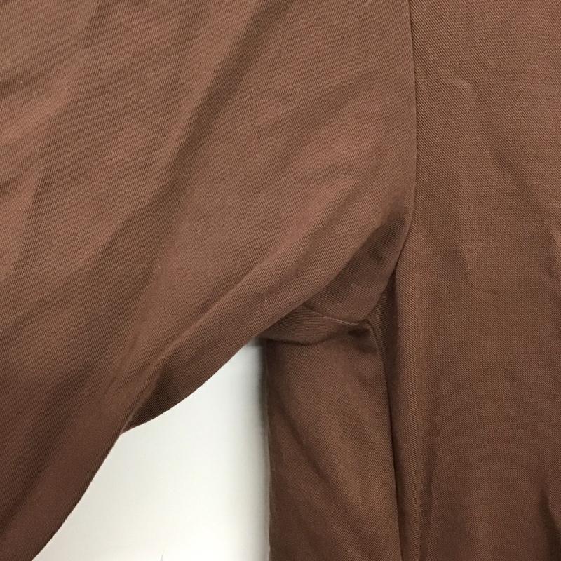 アーバンリサーチ URBAN RESEARCH ワンピース ロングスカート DR07-26G703 ティアード 長袖 無地 茶 / ブラウン / レディース USED 古着 中古 10138664