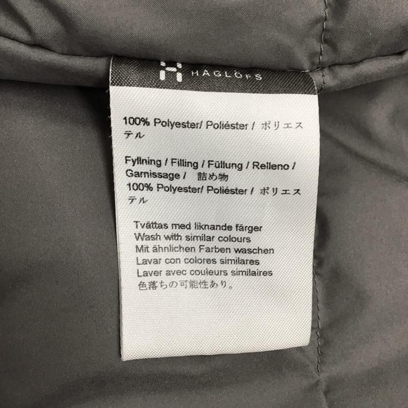 ホグロフス HAGLOFS ベスト ベスト ジップアップベスト ノースリーブカットソー スポーツウェア S ロゴ、文字 黒 / ブラック / メンズ USED 古着 中古 10116252