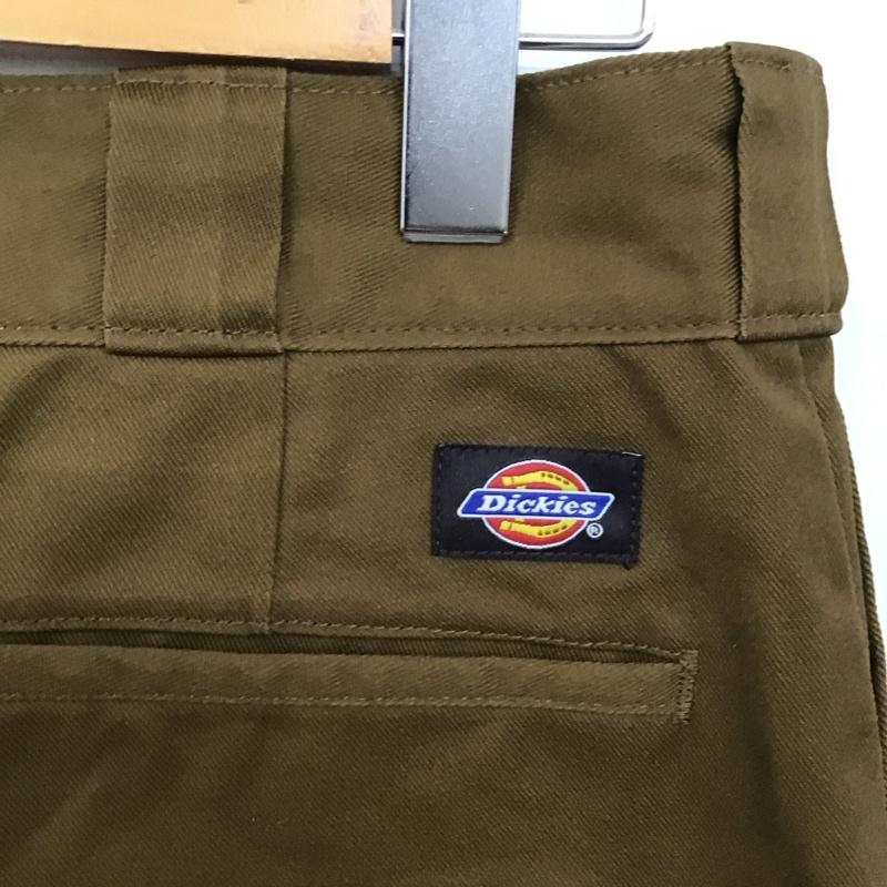 ディッキーズ Dickies パンツ チノパン 32インチ 無地 茶 / ブラウン /  メンズ USED 古着 中古 10123346