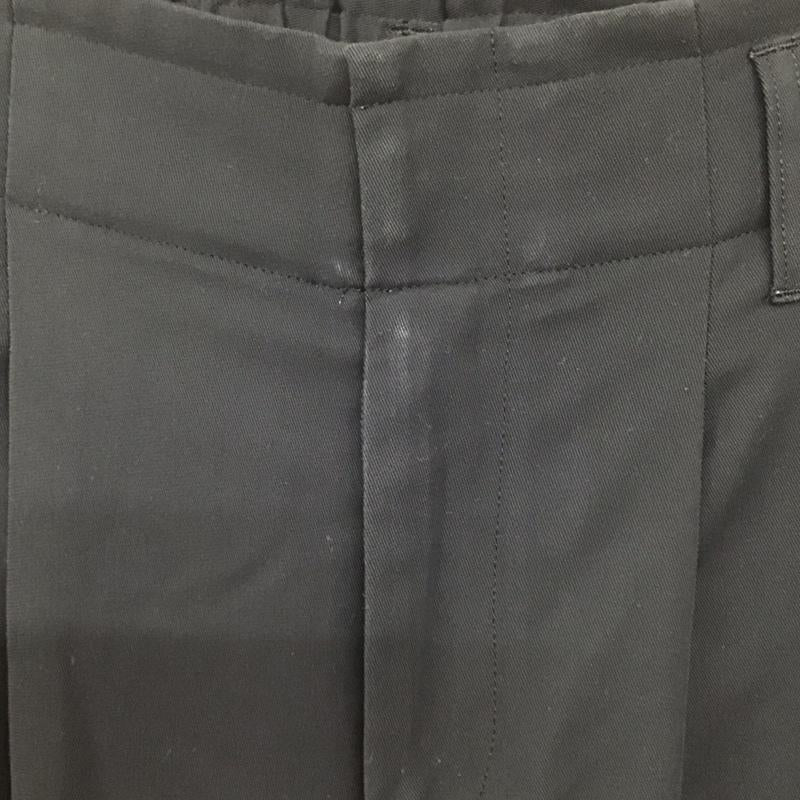 ユナイテッドアローズ ビューティ&ユース UNITED ARROWS BEAUTY & YOUTH パンツ スラックス 1614-299-6305 カルゼ バックゴム テーパード パンツ 2 M 無地 黒 / ブラック / レディース USED 古着 中古 10137281