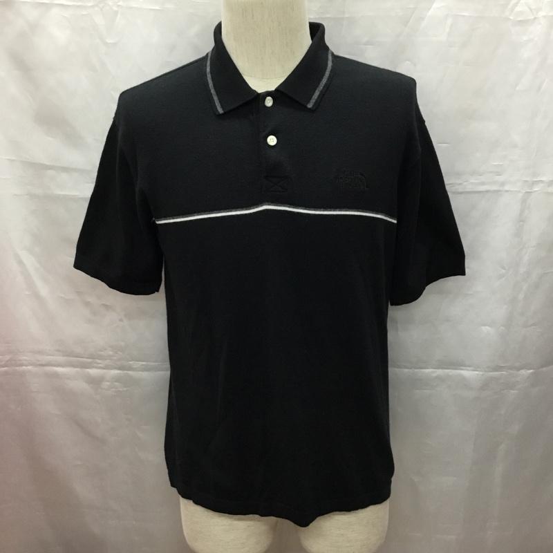 ザノースフェイス THE NORTH FACE ポロシャツ 半袖 nt33603 DACRONQDSWEATERPOLO 半袖ポロシャツ 半袖カットソー S ロゴ、文字 黒 / ブラック / X 白 / ホワイト / X 灰 / グレー / メンズ USED 古着 中古 10108962