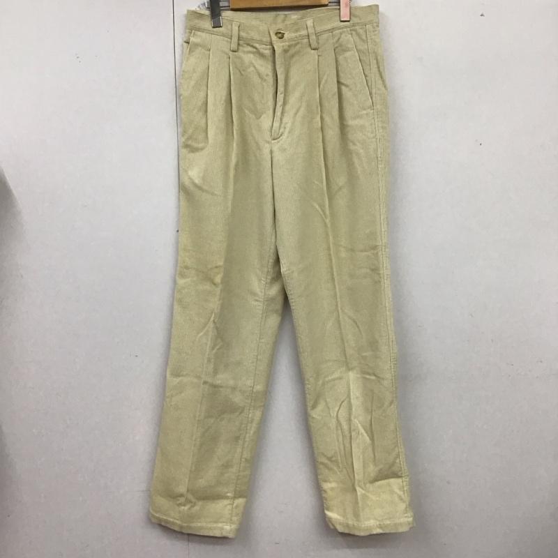 ディッキーズ Dickies パンツ ワークパンツ、ペインターパンツ コーデュロイパンツ ワイドパンツ カジュアルパンツ 32インチ 無地 ベージュ / ベージュ /  メンズ USED 古着 中古 10125012