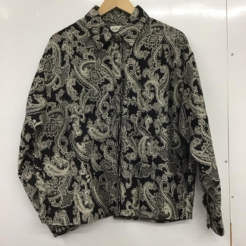 スミスタイル SUM1 STYLE シャツ、ブラウス 長袖 ペイズリー 黒 / ブラック / レディース USED 古着 中古 10133699