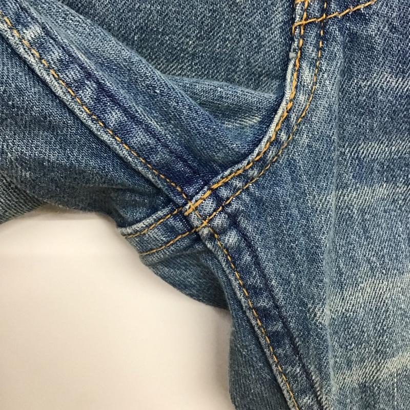 リーバイス Levi s パンツ デニム、ジーンズ デニムパンツ フレアパンツ カジュアルパンツ スリムパンツ 32インチ 無地 インディゴ / インディゴ /  メンズ USED 古着 中古 10123767