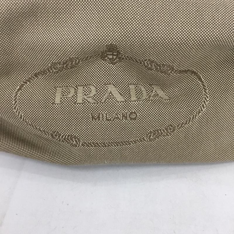 プラダ PRADA ポーチ ポーチ 2N1292 ロゴジャガード ロゴ、文字 ベージュ / ベージュ / レディース USED 古着 中古 10132622
