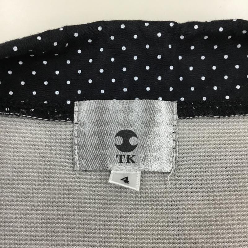 ティーケー TK カーディガン 長袖 長袖カーディガン 七分丈カットソー 前開きカーディガン 4 無地 灰 / グレー / メンズ USED 古着 中古 10109324