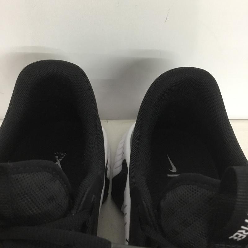 ナイキ NIKE スニーカー スニーカー DV3949-001 FREE METCON 5 27.5cm 27.5cm ロゴ、文字 黒 / ブラック / X 白 / ホワイト / メンズ USED 古着 中古 10141585