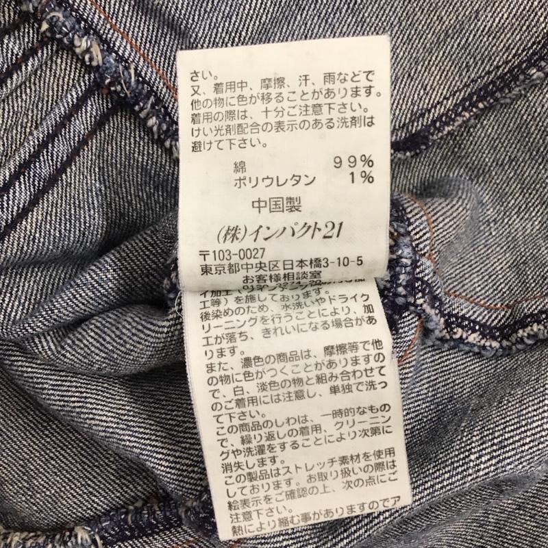 ラルフローレン RALPHLAUREN ジャケット、上着 ジャケット、ブレザー ポロジーンズ デニム M 青 / ブルー / レディース USED 古着 中古 10112414