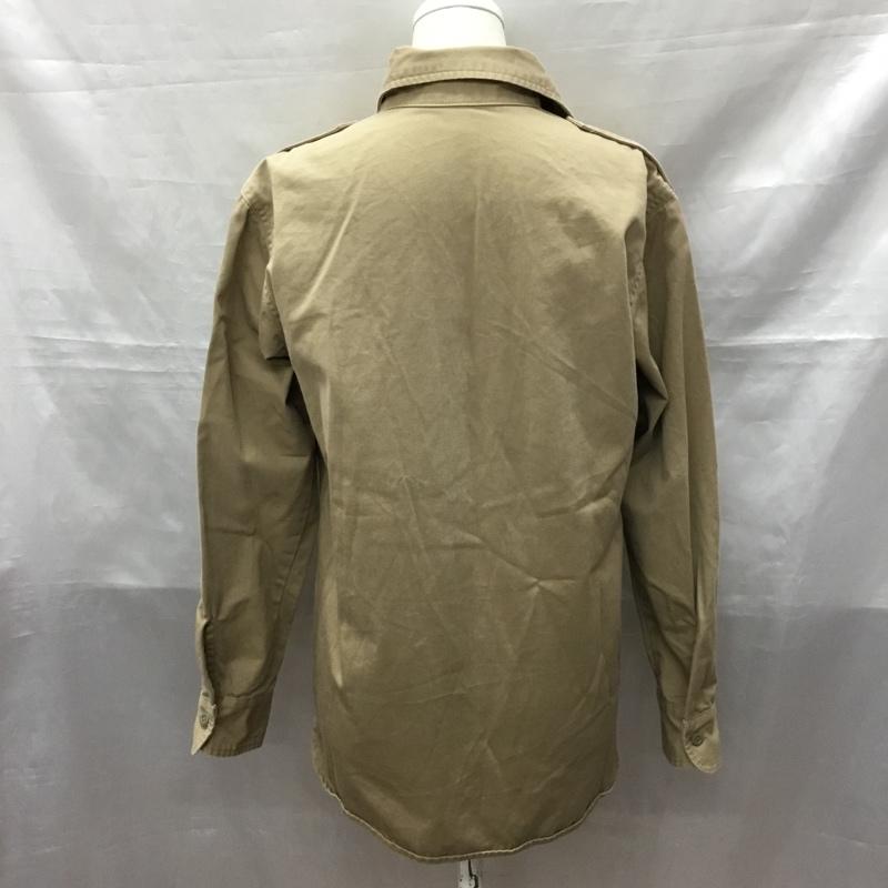 ユナイテッドアローズ UNITED ARROWS シャツ、ブラウス 長袖 1511-199-0275 スパンコール 無地 茶 / ブラウン / レディース USED 古着 中古 10118482