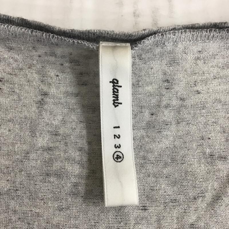 グラム glamb Tシャツ 半袖 半袖カットソー プリントTシャツ クルーネックカットソー 4 ロゴ、文字 マルチカラー / マルチカラー / メンズ USED 古着 中古 10107783