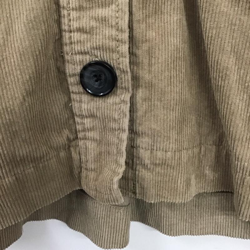 アズールバイマウジー AZUL BY MOUSSY ジャケット、上着 ジャケット、ブレザー 250CAH30-234H CORDUROY BIG POCKET M 無地 茶 / ブラウン / レディース USED 古着 中古 10130371