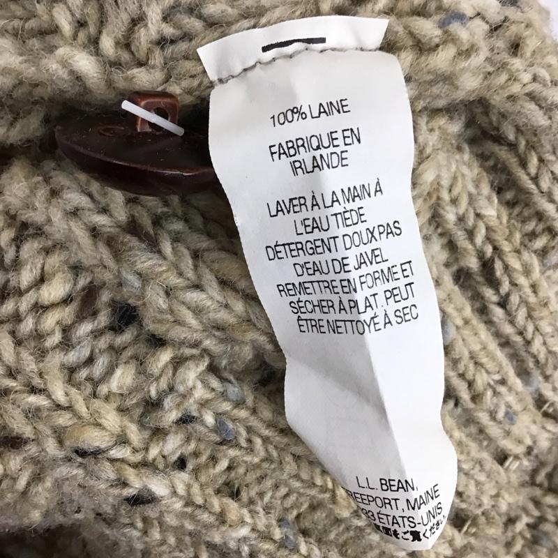 エルエルビーン L.L.Bean ニット、セーター 長袖 長袖ニット 長袖カットソー リブニット セーター S 茶 / ブラウン / メンズ USED 古着 中古 10112109