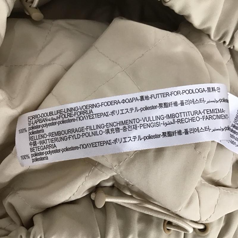 ザラ ZARA ジャケット、上着 ジャンパー、ブルゾン L 無地 ベージュ / ベージュ / レディース USED 古着 中古 10125023