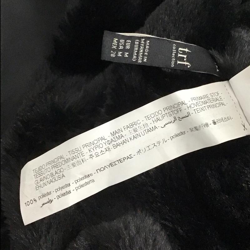 ザラ ZARA ジャケット、上着 ジャンパー、ブルゾン リバーシブル M 無地 黒 / ブラック / レディース USED 古着 中古 10141829