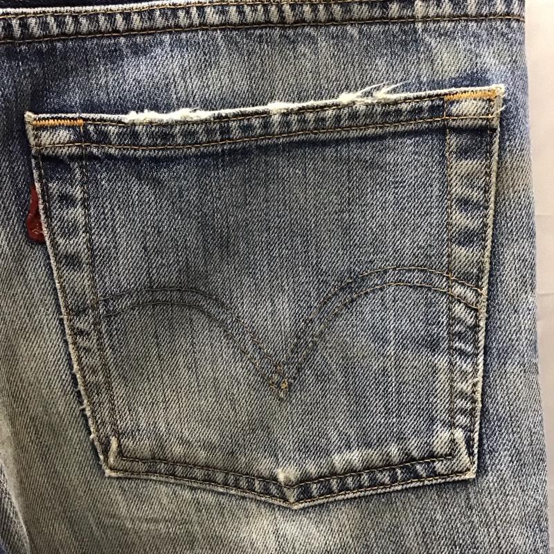 リーバイス Levi s パンツ デニム、ジーンズ US517-0004 USA製 31インチ 31インチ 無地 青 / ブルー /  メンズ USED 古着 中古 10122619