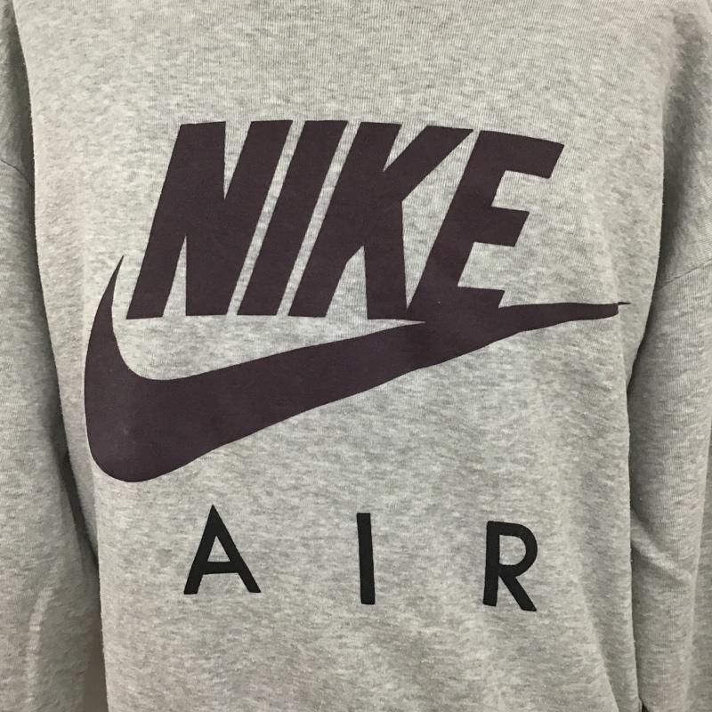 ナイキ NIKE トレーナー 長袖 長袖トレーナー プリントスウェット スポーツウェア 古着 90s ロゴ、文字 灰 / グレー / メンズ USED 古着 中古 10105558