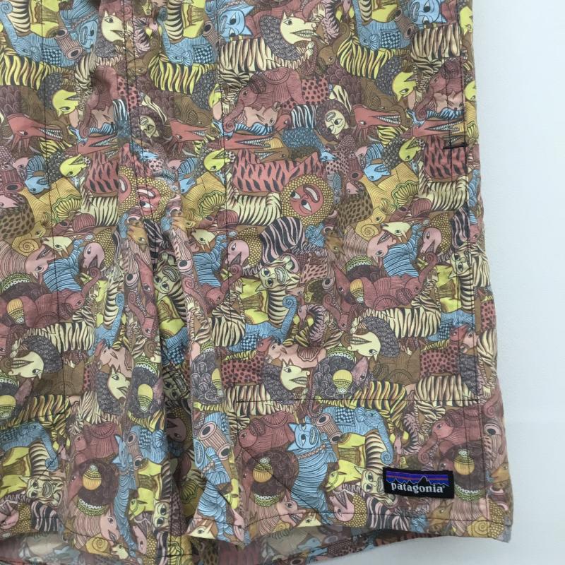 パタゴニア patagonia パンツ ショートパンツ M 総柄 桃 / ピンク / メンズ USED 古着 中古 10129015