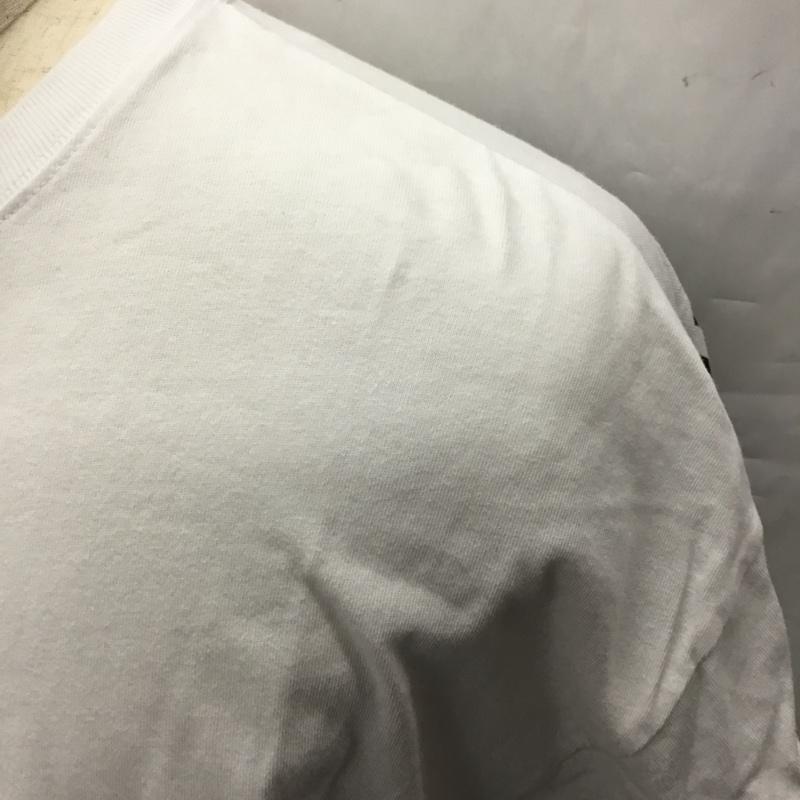 ニューエラ NEW ERA Tシャツ 半袖 半袖カットソー プリントTシャツ クルーネックカットソー XL ロゴ、文字 白 / ホワイト / メンズ USED 古着 中古 10106481