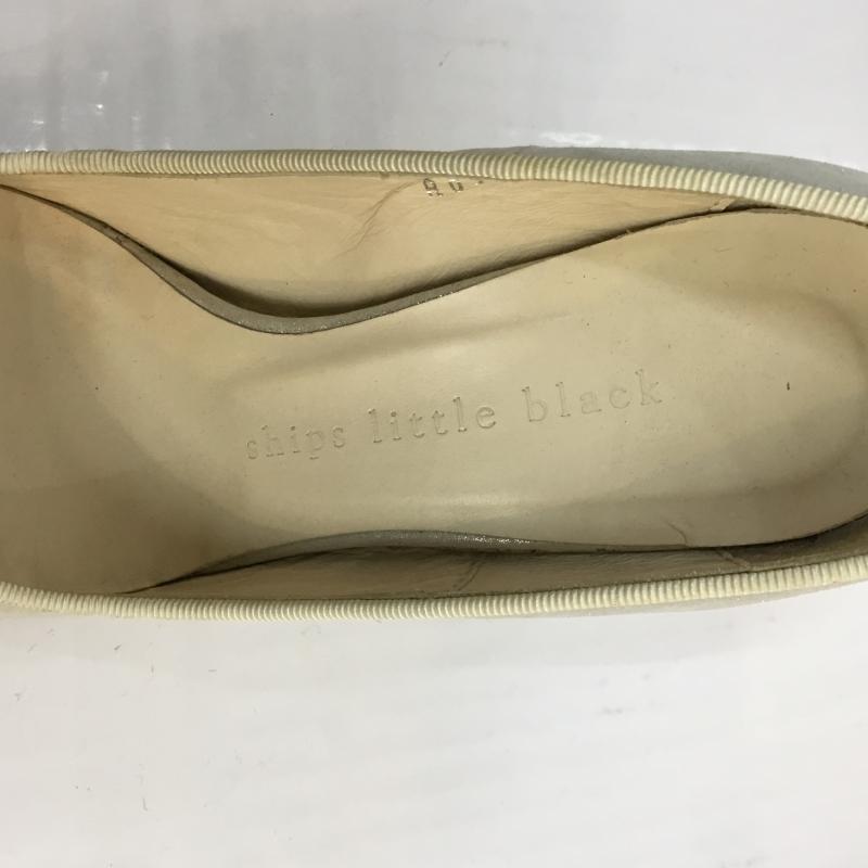 シップスリトルブラック ships little black パンプス パンプス ラウンドトゥ ラメ ヒール 無地 金 / ゴールド / レディース USED 古着 中古 10048112