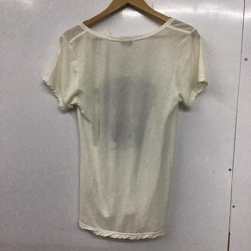 ヒステリックグラマー HYSTERIC GLAMOUR Tシャツ 半袖 半袖カットソー プリントTシャツ クルーネックカットソー FREE プリント 白 / ホワイト / レディース USED 古着 中古 10136283