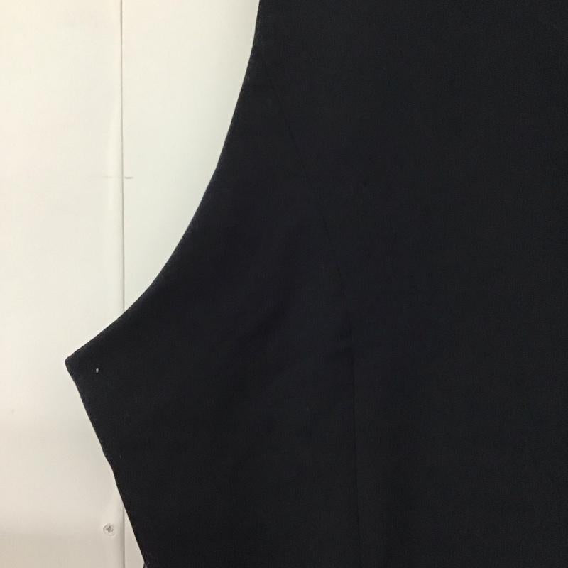 ザラ ZARA ベスト ベスト ジレ M 無地 黒 / ブラック / メンズ USED 古着 中古 10120197