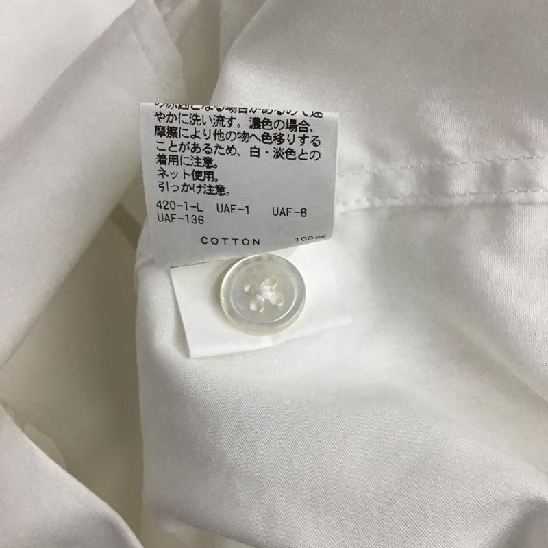 ビューティアンドユースユナイテッドアローズ BEAUTY&YOUTH UNITED ARROWS シャツ、ブラウス 半袖 半袖シャツ 無地シャツ ポケットシャツ XL 無地 白 / ホワイト / メンズ USED 古着 中古 10128651