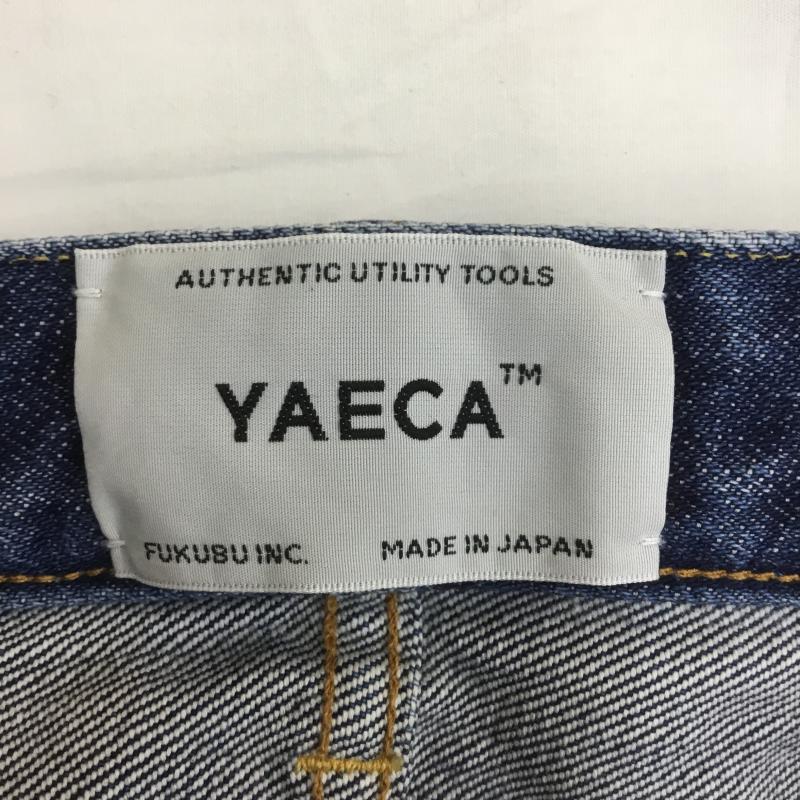 ヤエカ YAECA パンツ デニム、ジーンズ 無地 青 / ブルー / レディース USED 古着 中古 10076223