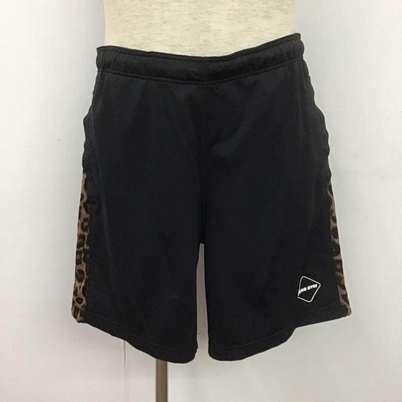 エフシーレアルブリストル F.C.Real Bristol セットアップ セットアップ 半袖カットソー ハーフパンツ 2点セット スポーツウェア セットアップ nike コラボ S ヒョウ柄・レオパード柄 黒 / ブラック / メンズ USED 古着 中古 10107748