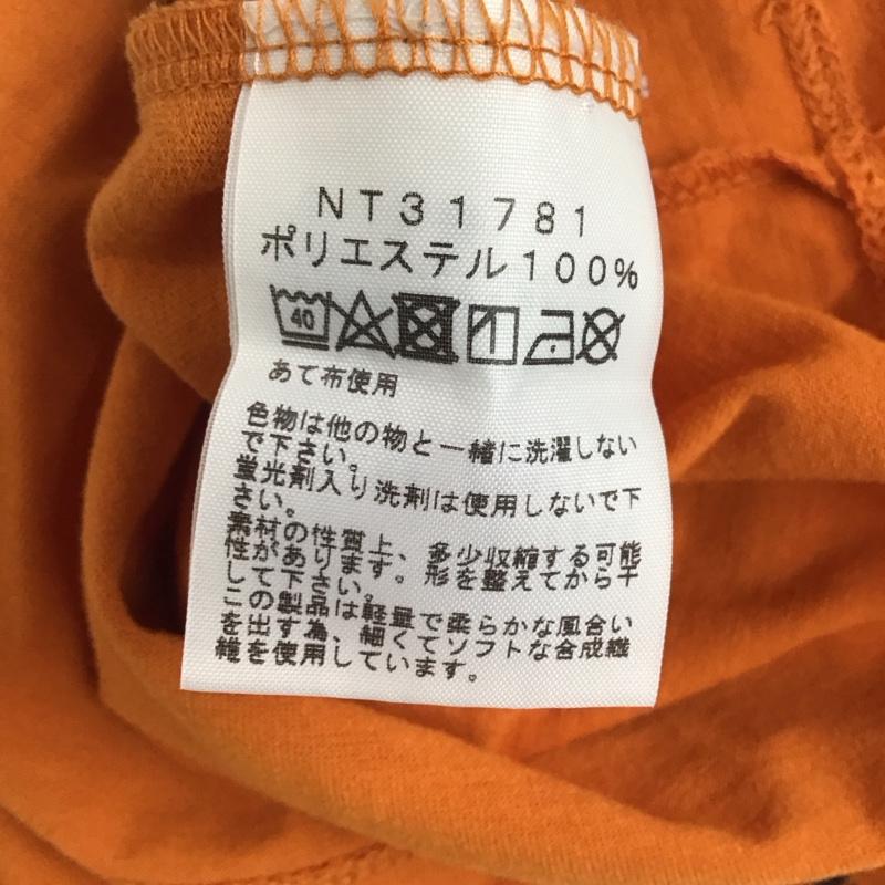 ザノースフェイス THE NORTH FACE Tシャツ 半袖 nt31781半袖カットソー プリントTシャツ L プリント 橙 / オレンジ / メンズ USED 古着 中古 10115400